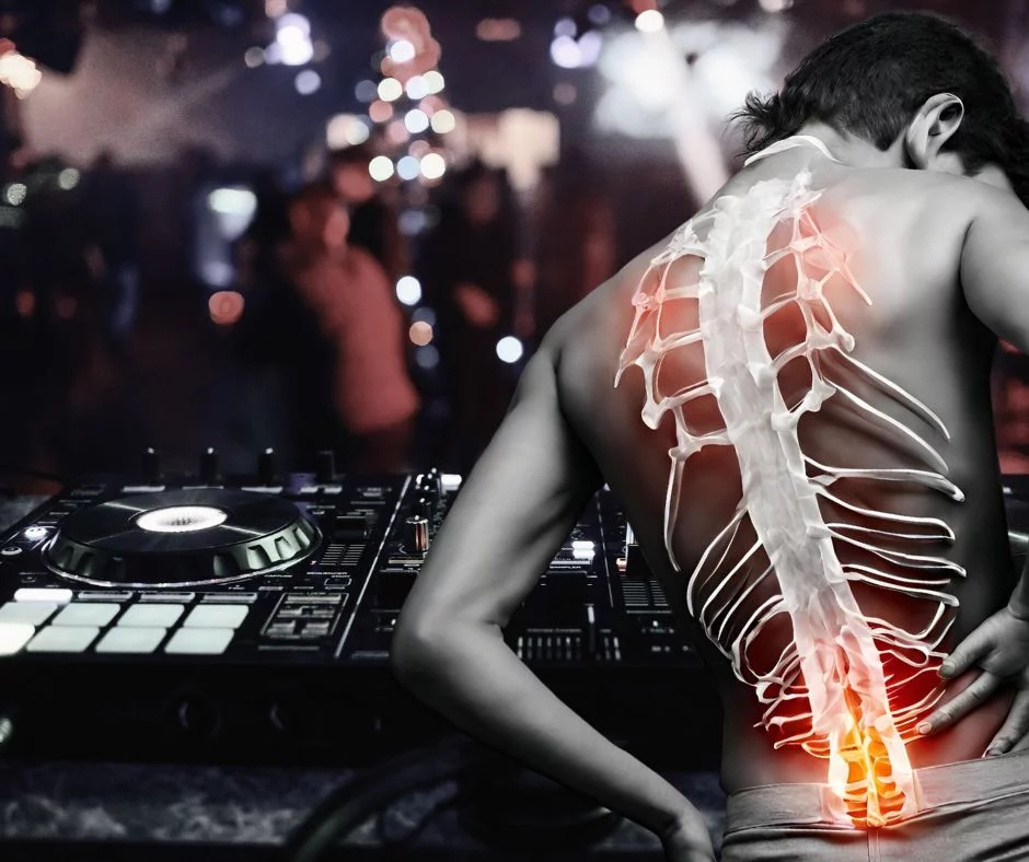 dj dor nas costas